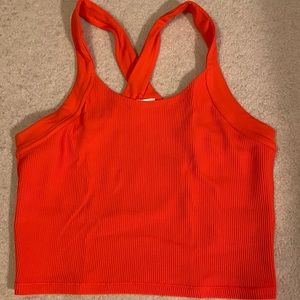 Athleta orange tank